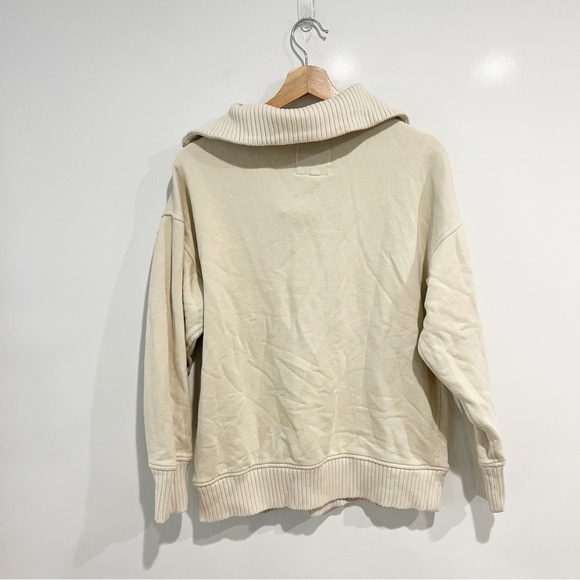 Aerie Down To Earth Quarter Zip Sweatshirt - Picture 4 of 9